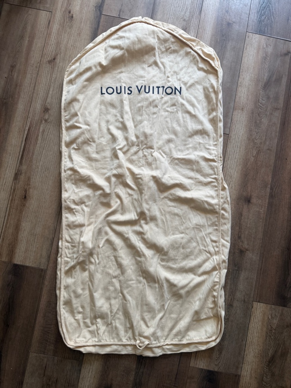 Louis Vuitton Cream Garment Cover
